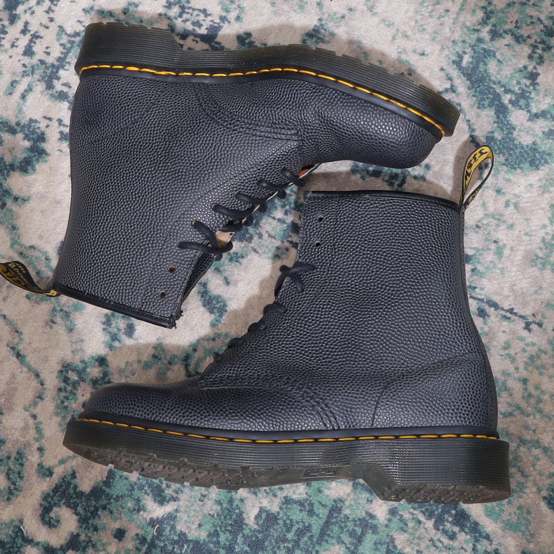 DR. MARTENS 닥터마틴 x 스투시 1460 8홀 레오파드 부츠  상품이미지3