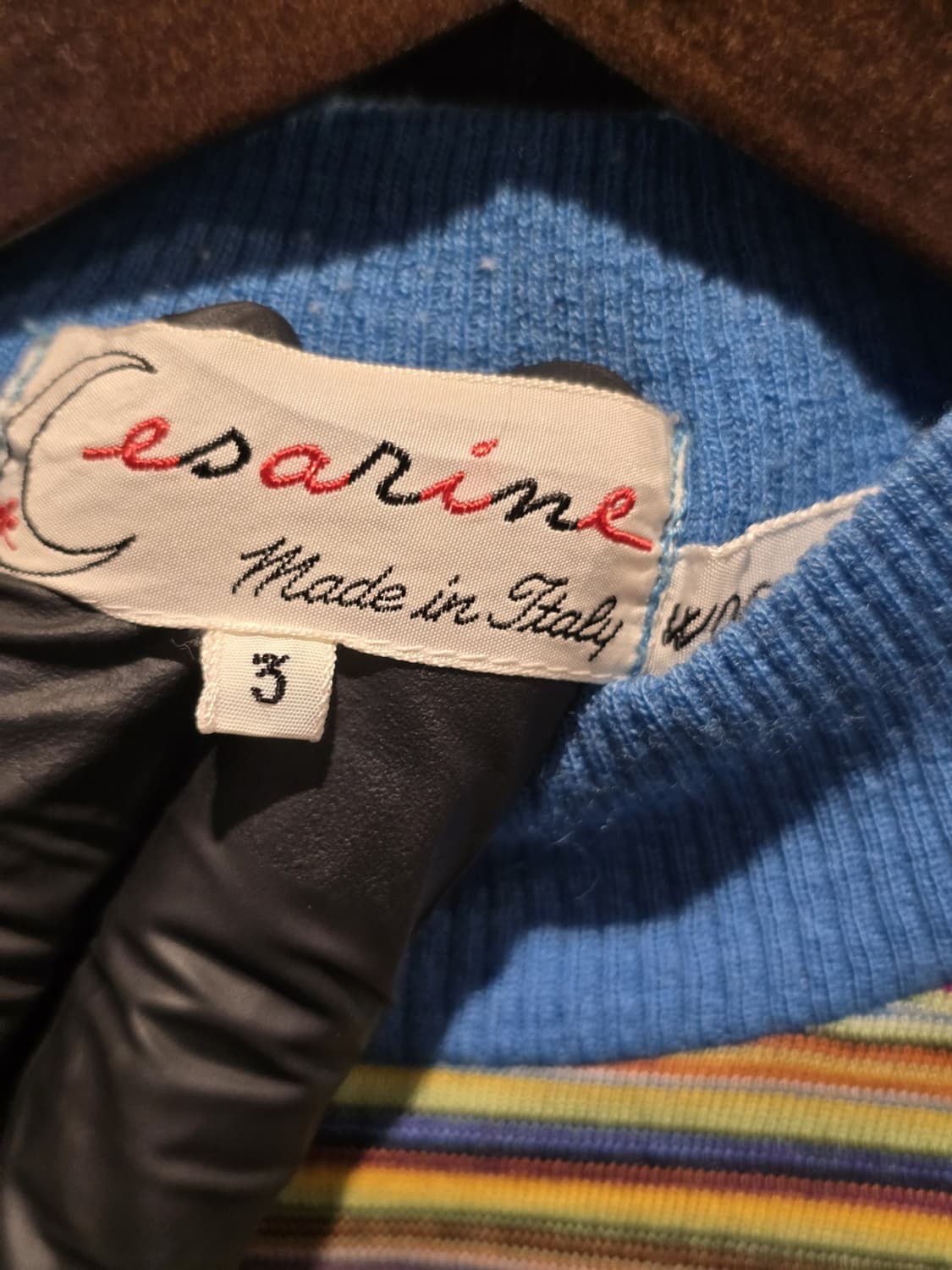 80s Stripe Turtleneck/made in Italy 상품이미지4