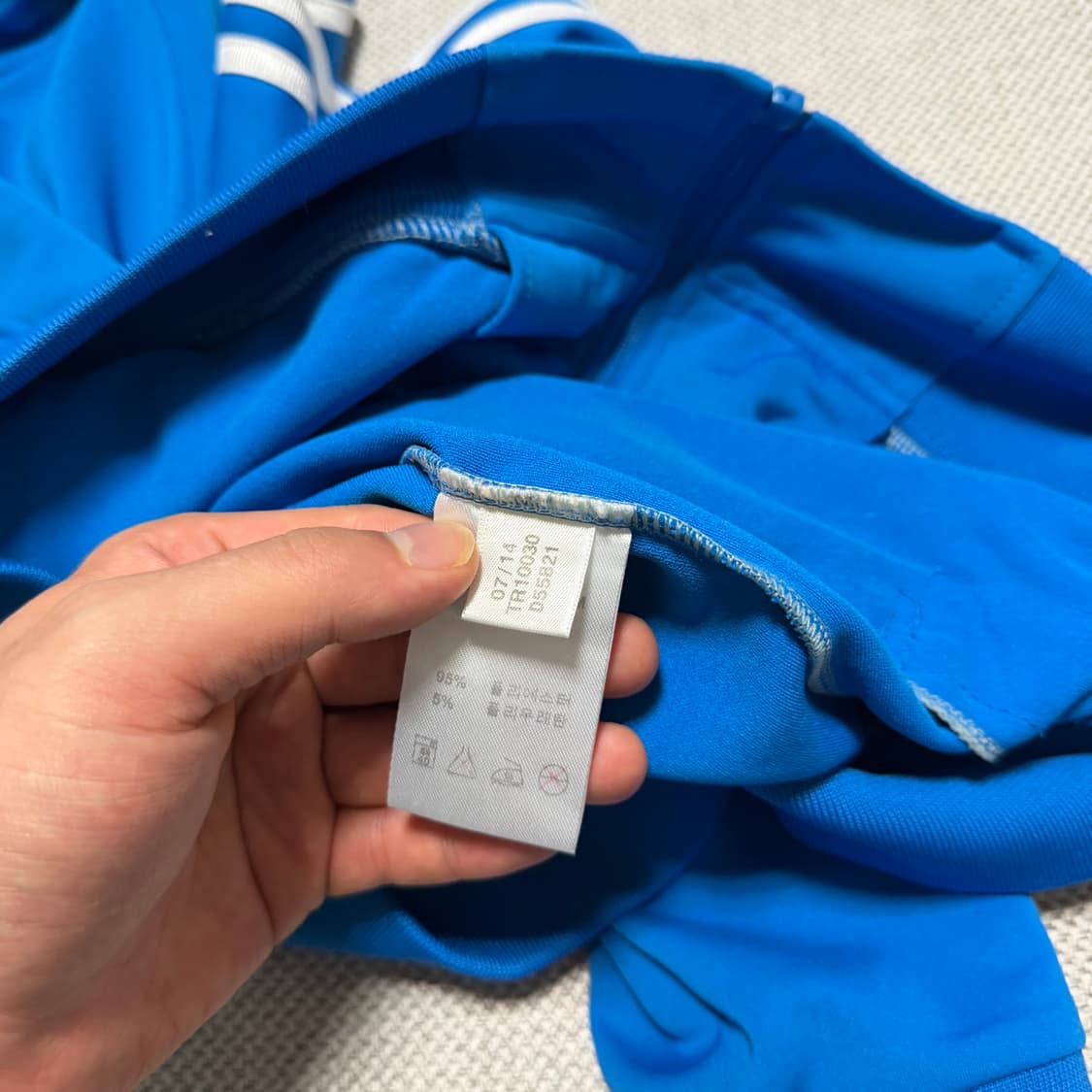 아디다스 로고 트랙탑 상품이미지3