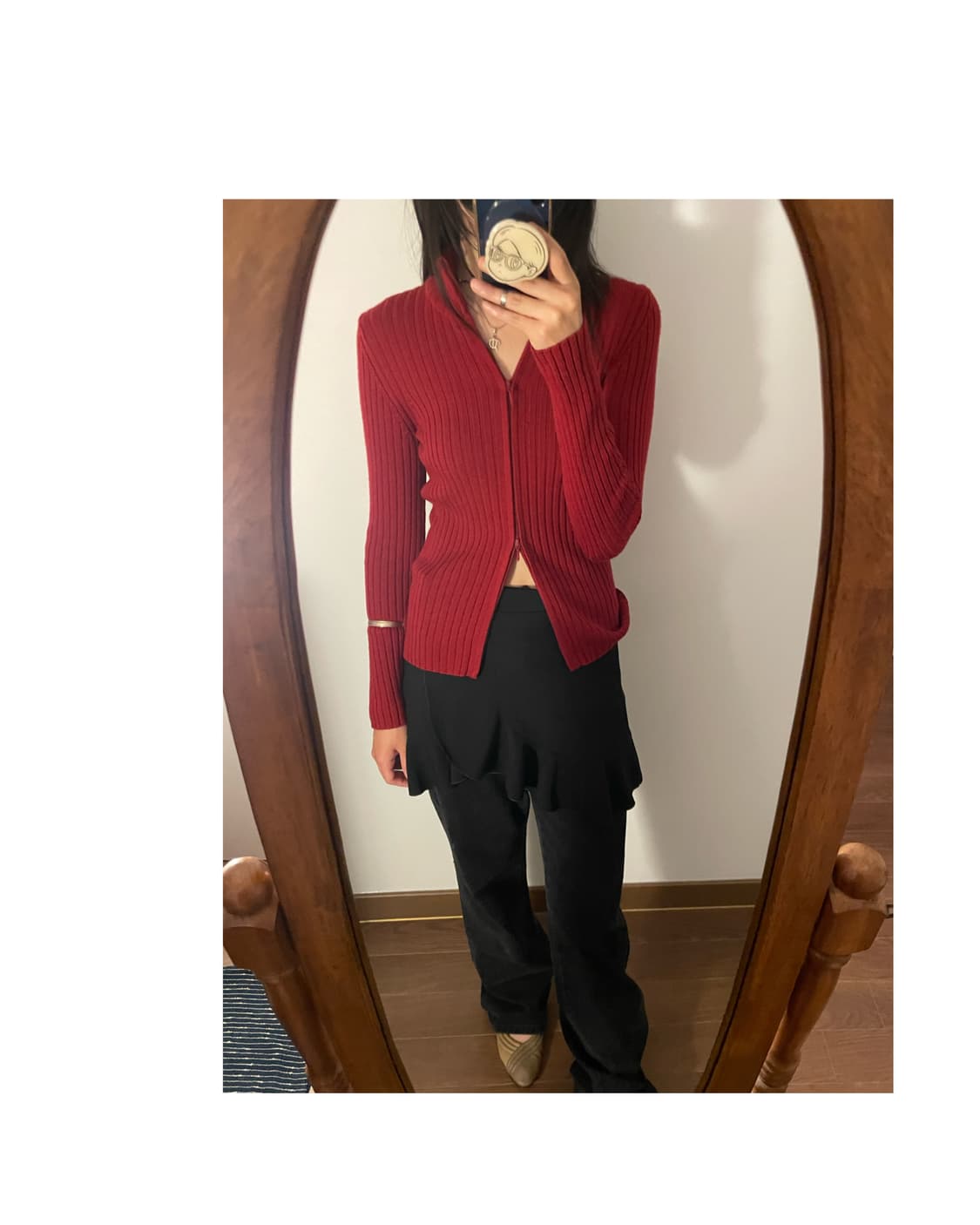 2-way zip up knit 상품이미지3