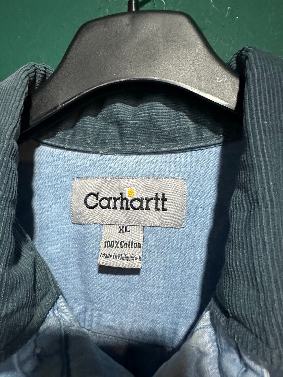 칼하트 연청 셔츠자켓 110 상품이미지4