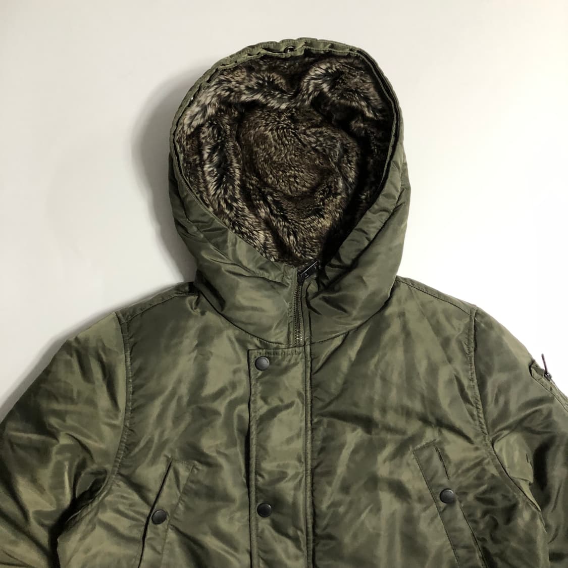 캘빈클라인 n3b 퍼 파카 상품이미지4