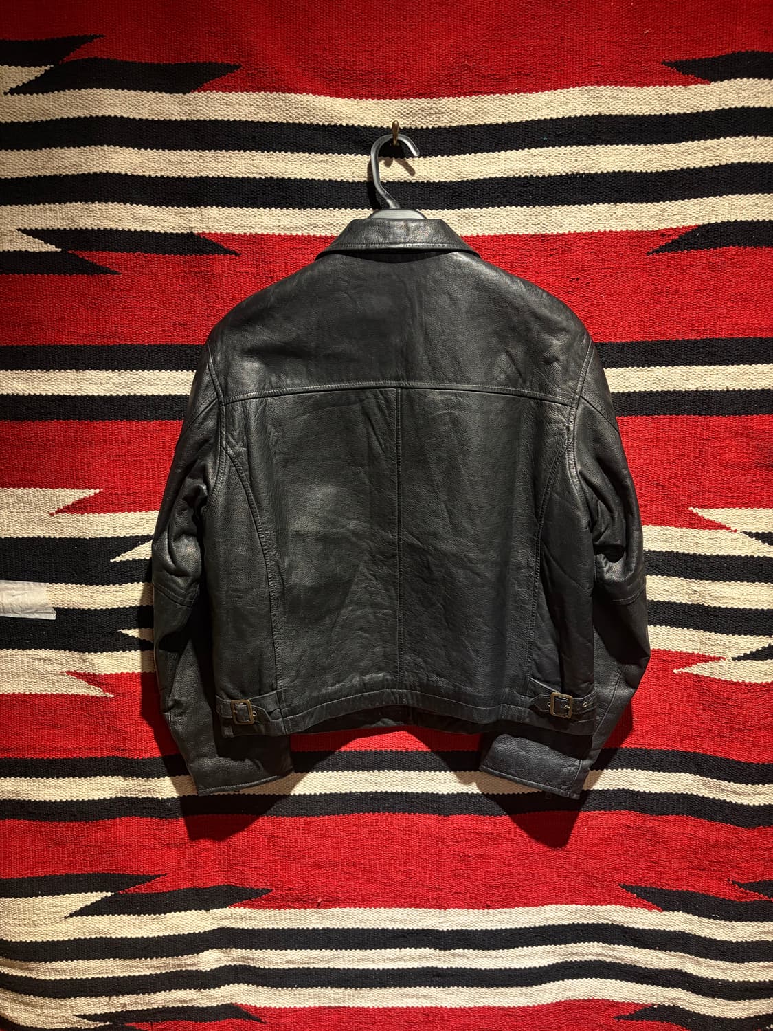 Real sheep leather work jacket /가죽 워크 자켓 상품이미지9