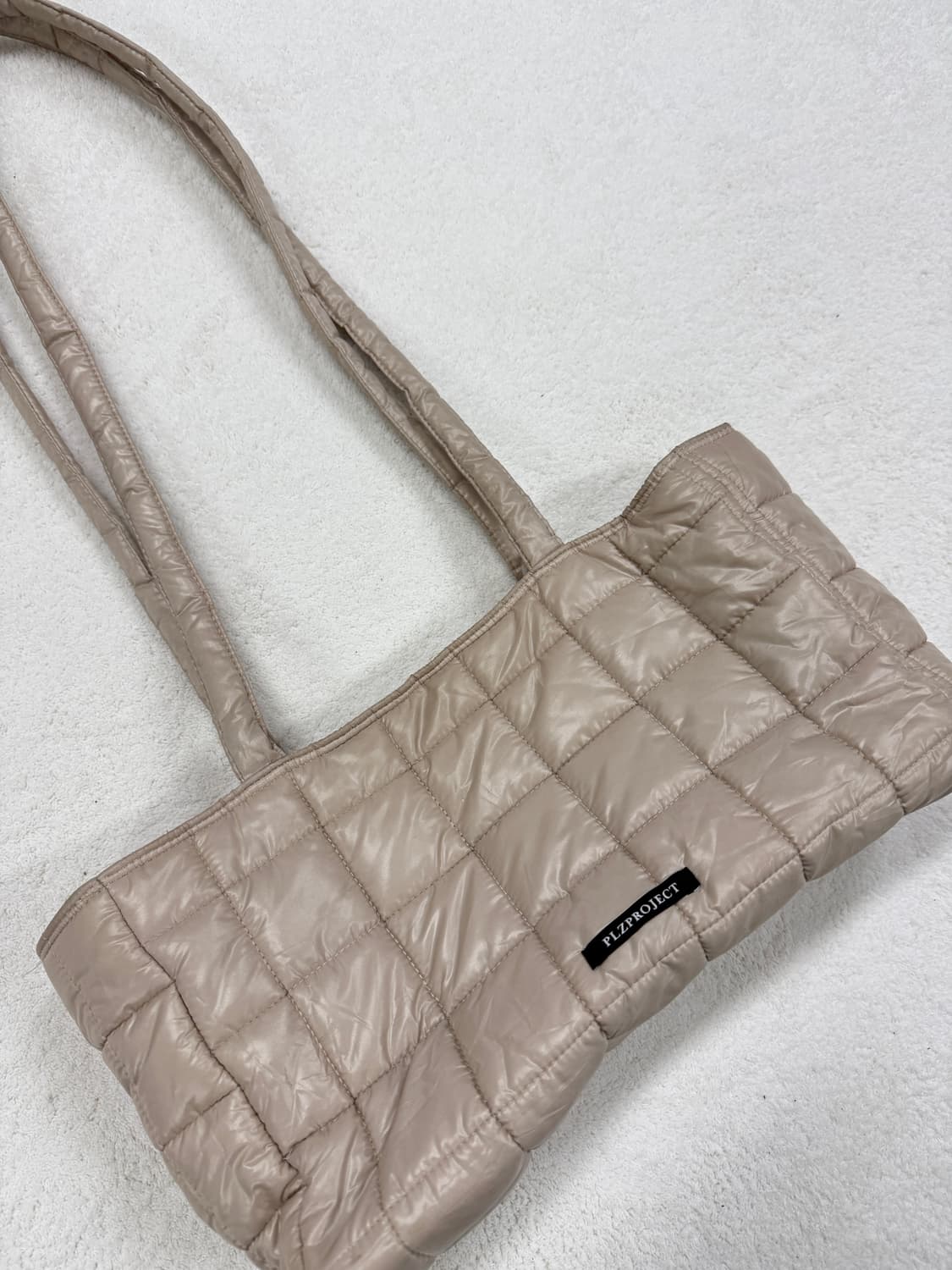 플리즈프로젝트 스퀘어 퀼팅백 상품이미지2