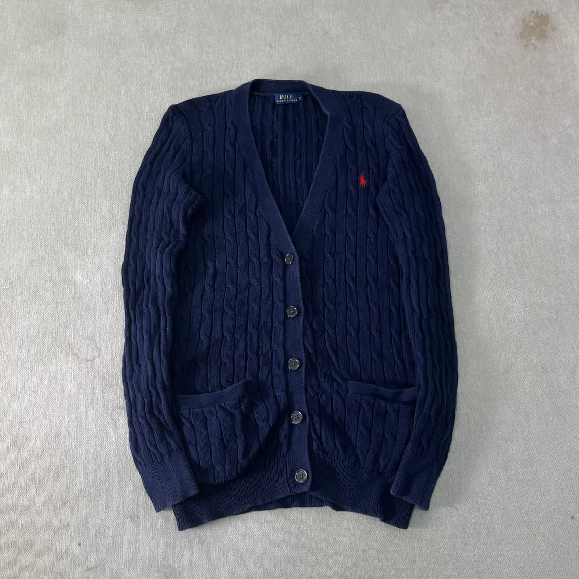 95 폴로랄프로렌 꽈배기 가디건 상품이미지1