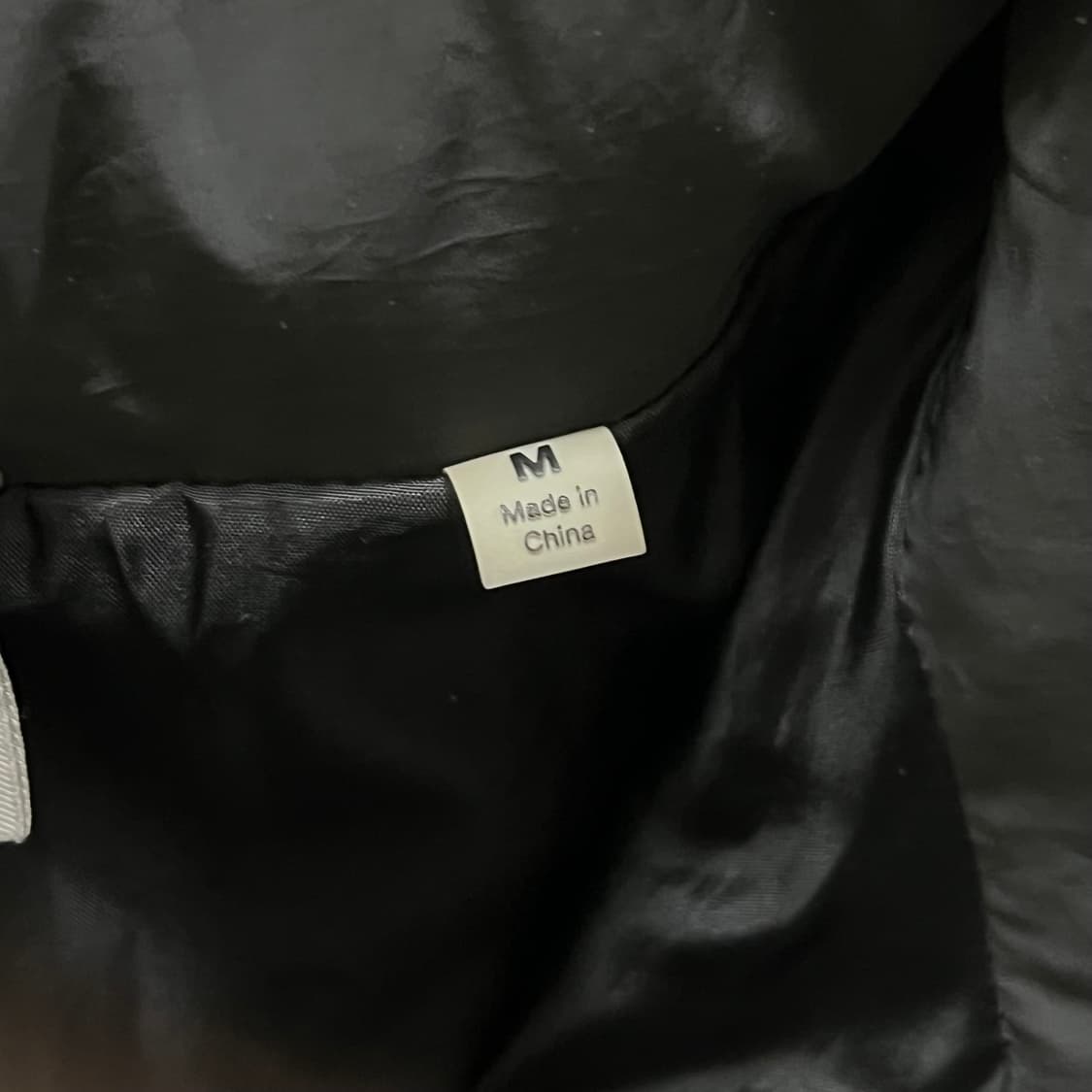 피어오브갓 에센셜 리플렉티브 스탠드넥 푸퍼패딩 점퍼 [그레이] M/95 상품이미지5