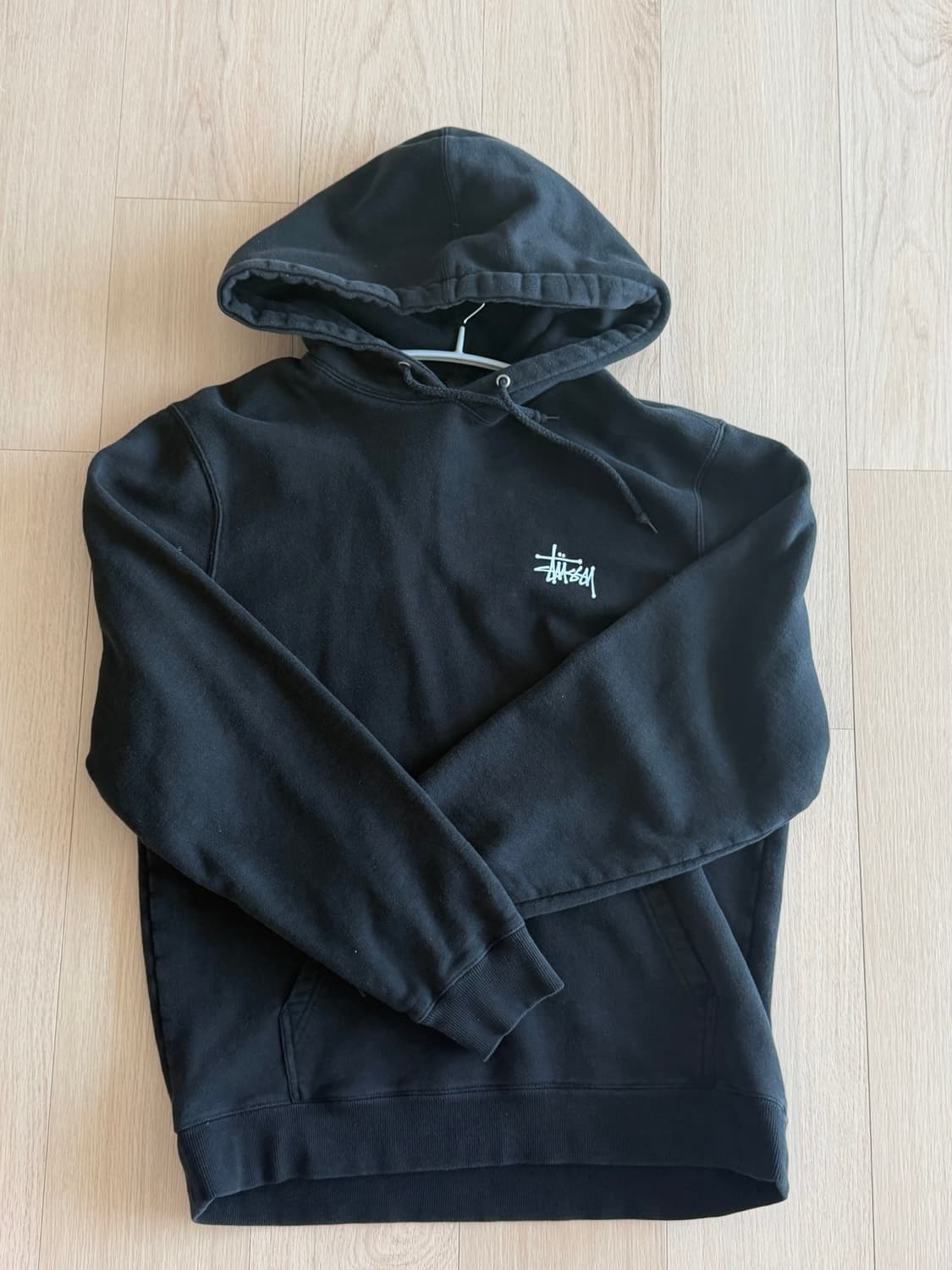 스투시 로고 후드티 상품이미지1