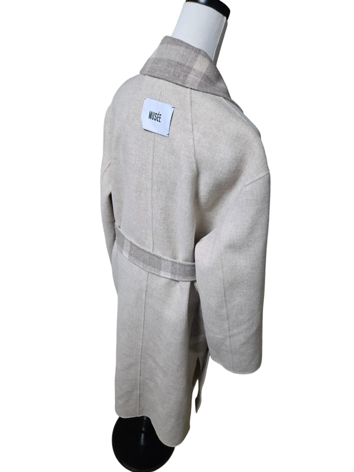 뮤제 리버시블 캐시미어 혼방 코트 상품이미지7