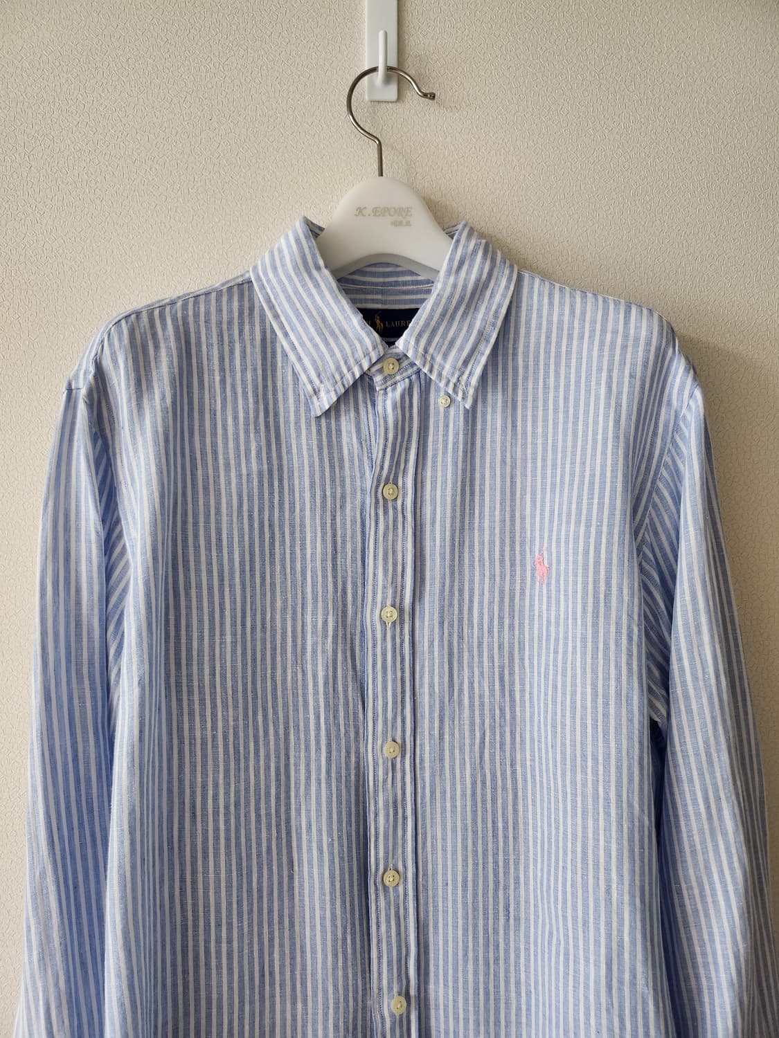 플리츠플리즈 린넨긴팔셔츠 (M 상품이미지2