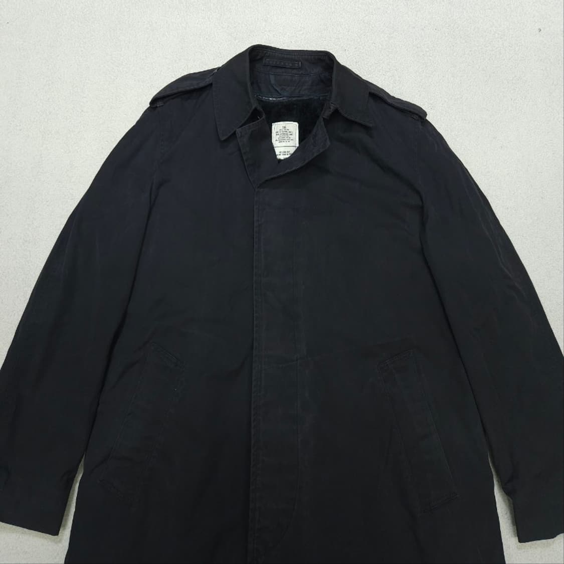 미군 트렌치 코트 36 L 상품이미지4