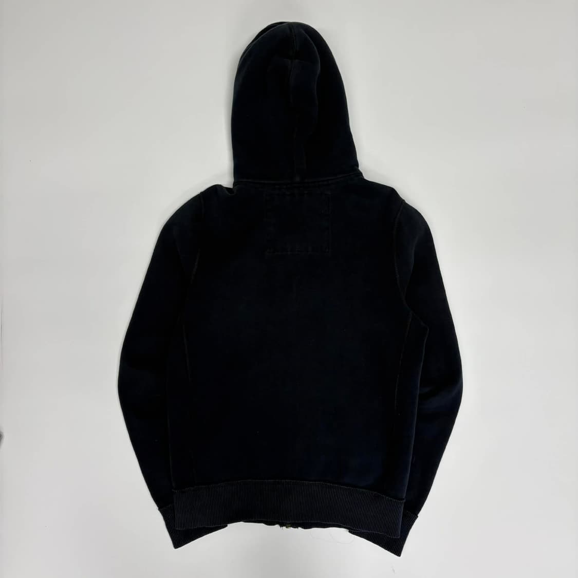 아베크롬비 y2k 올드스쿨 블랙 스웨트셔츠 후드집업 희귀져지(M) 상품이미지3