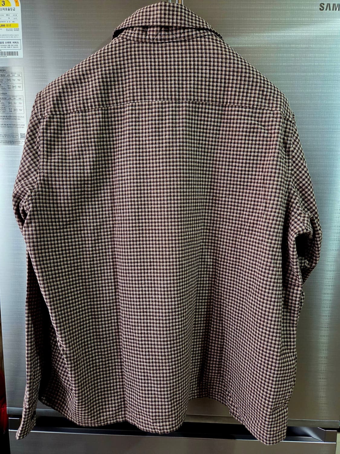 아워레가시 휴젠 셔츠 엔디노 플란넬 체크 사이즈50  상품이미지3