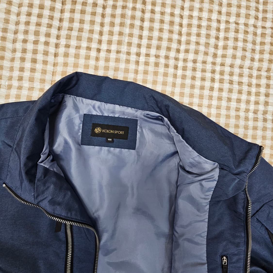 코오롱 오버핏 바람막이 자켓 남자100 상품이미지7