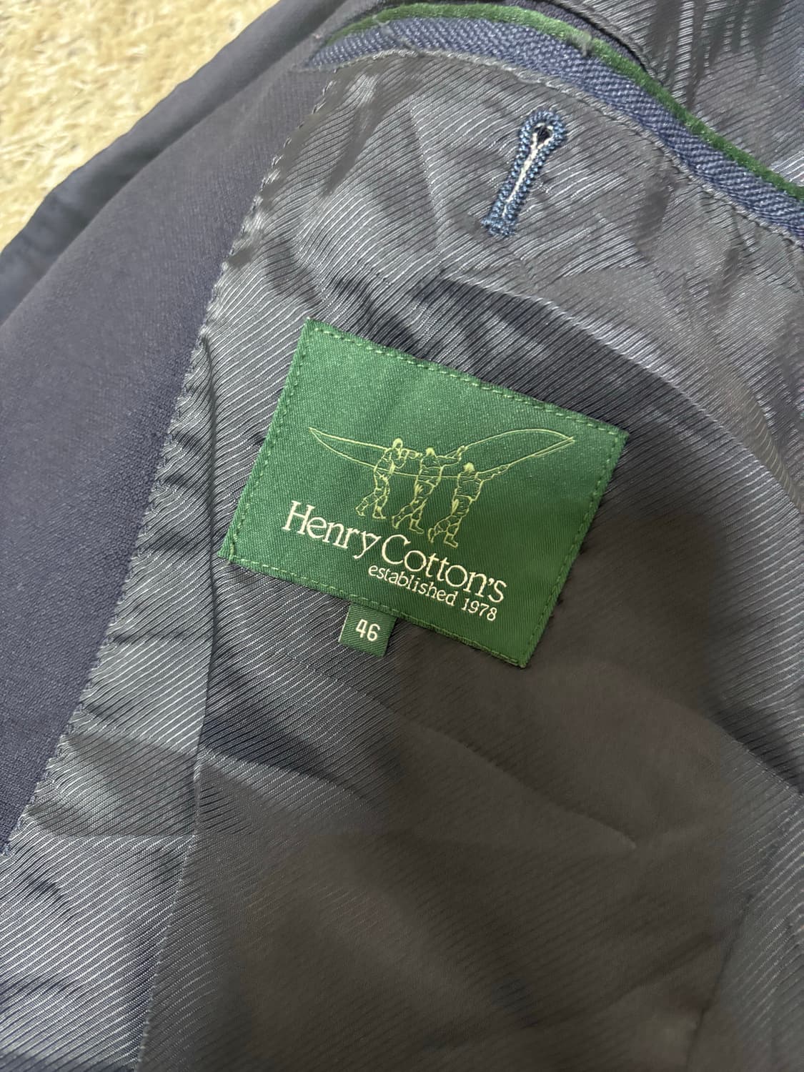 일본판 HENRY COTTON 블레이저 사이즈 95-100 상품이미지5