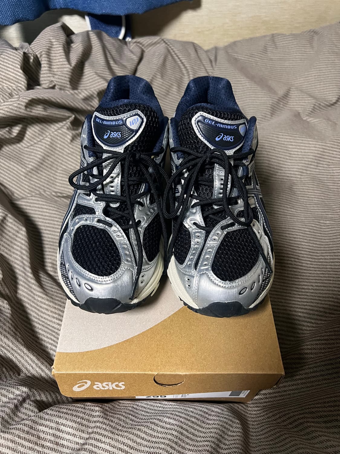 [255] 아식스 젤 님버스 10.1 블랙 미드나잇 상품이미지1