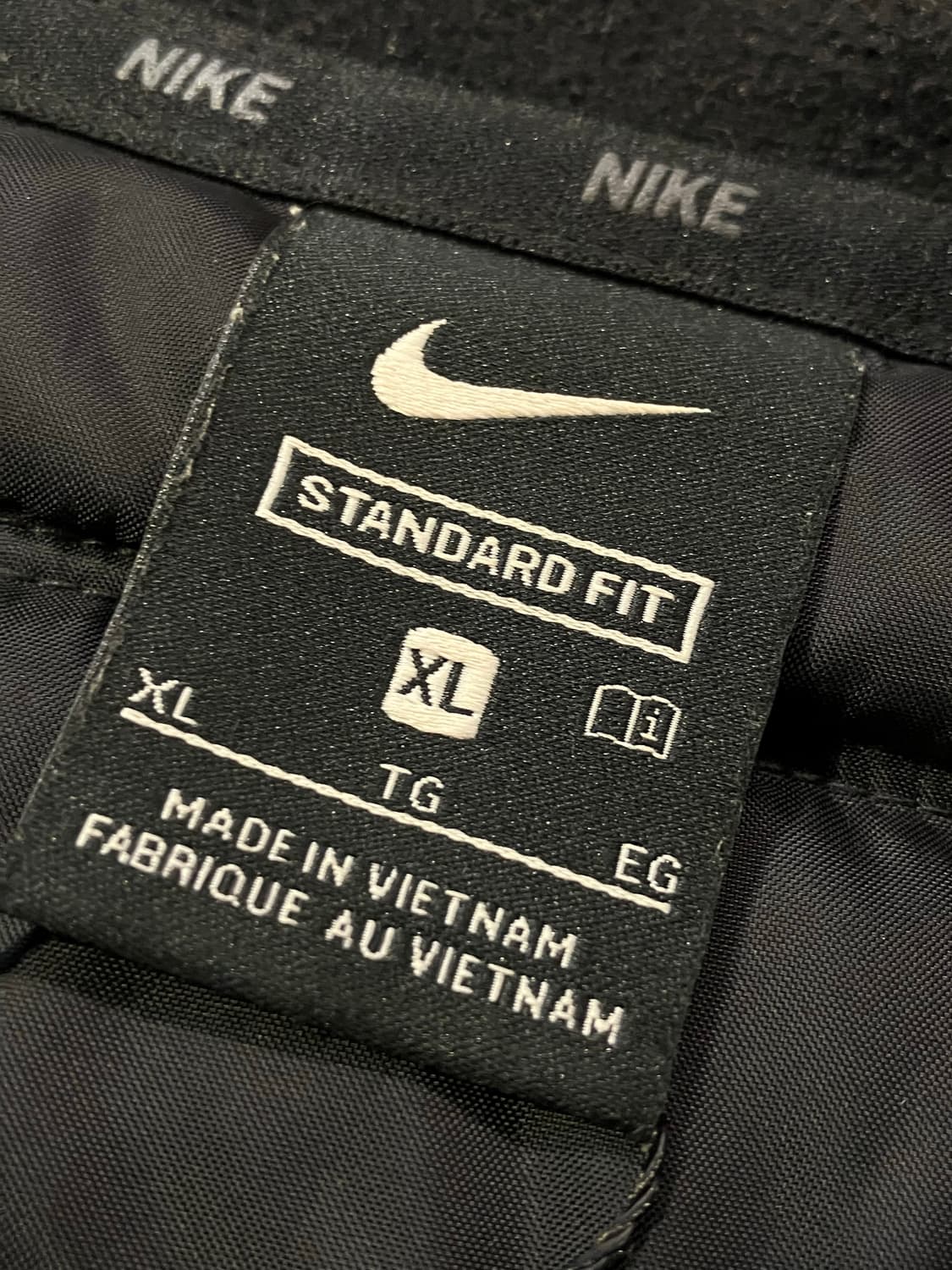 나이키 후드 점퍼 블랙 XL #csz1895  상품이미지5