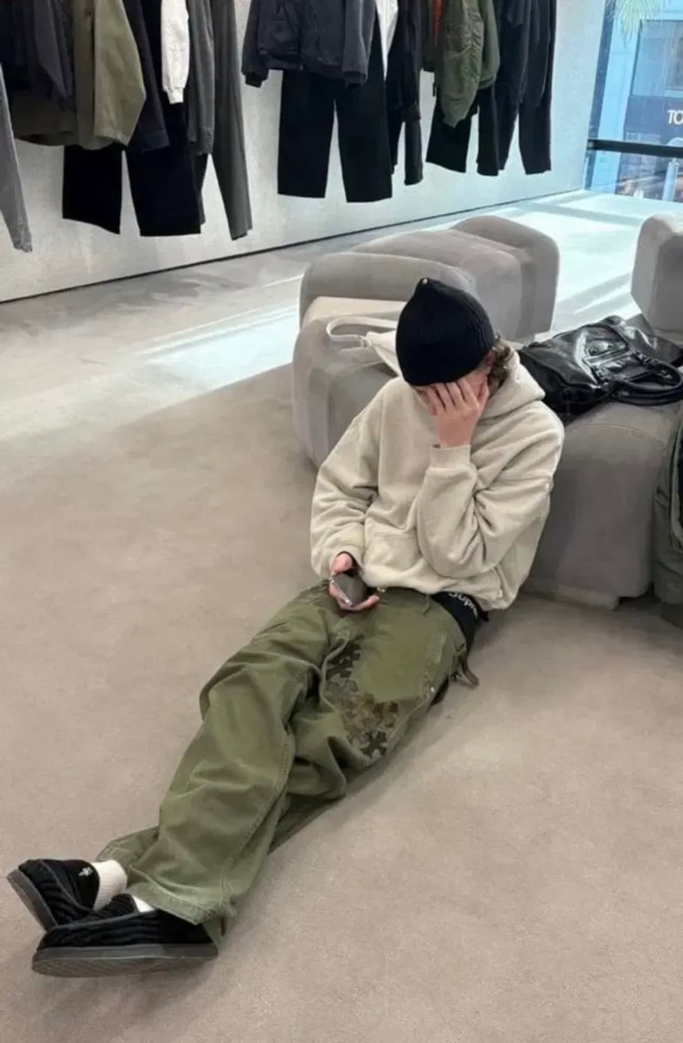 러셀 빈티지 후디 탄 XXL (우주매물) 상품이미지1