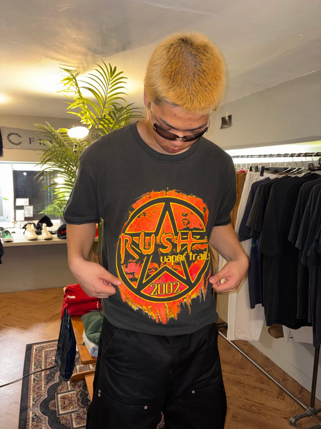 00‘s Rush Vapor Trails tour hard faded T 상품이미지6