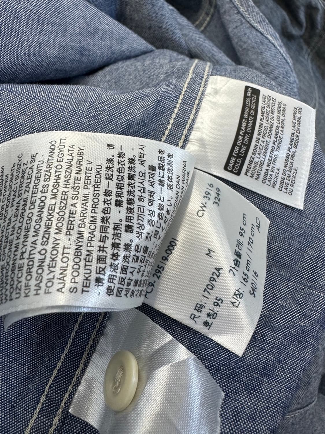 Levis 오렌지탭 투포켓 셔츠 상품이미지9