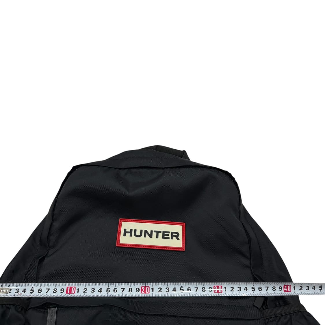 헌터 나일론 백팩 가방 블랙 상품이미지4