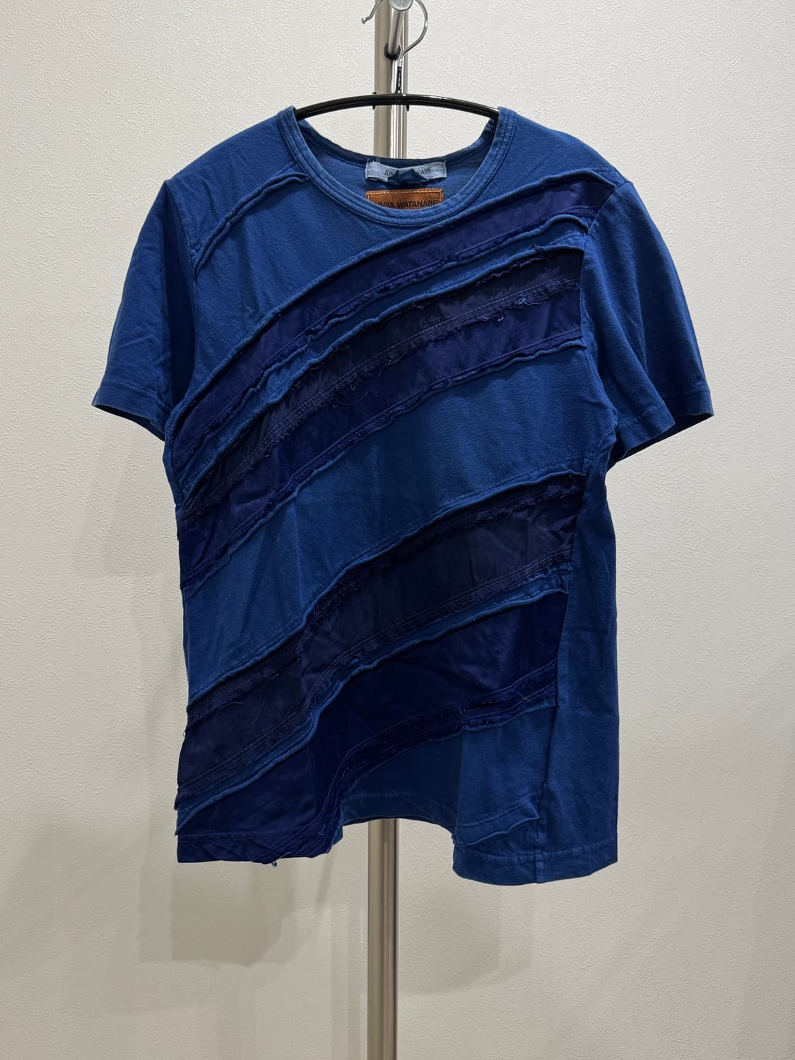 준야와타나베 13ss 비대칭 레이어드 티셔츠 상품이미지1