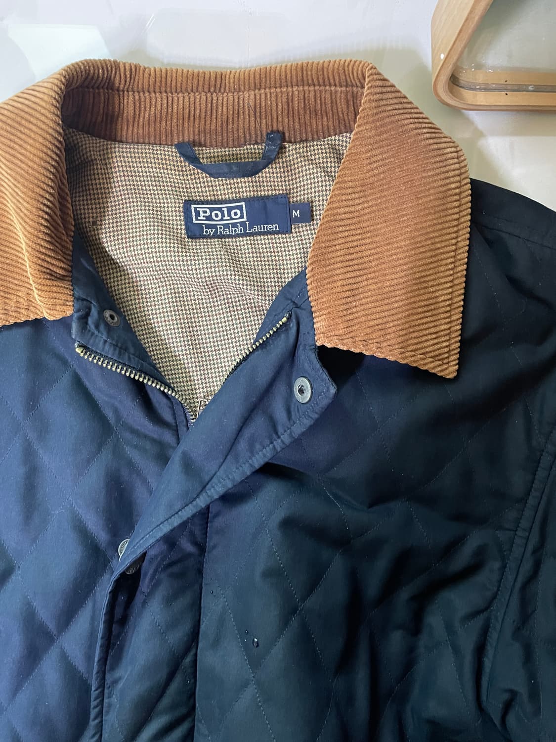 폴로 랄프로렌 네이비 퀼팅 코트 자켓 상품이미지3