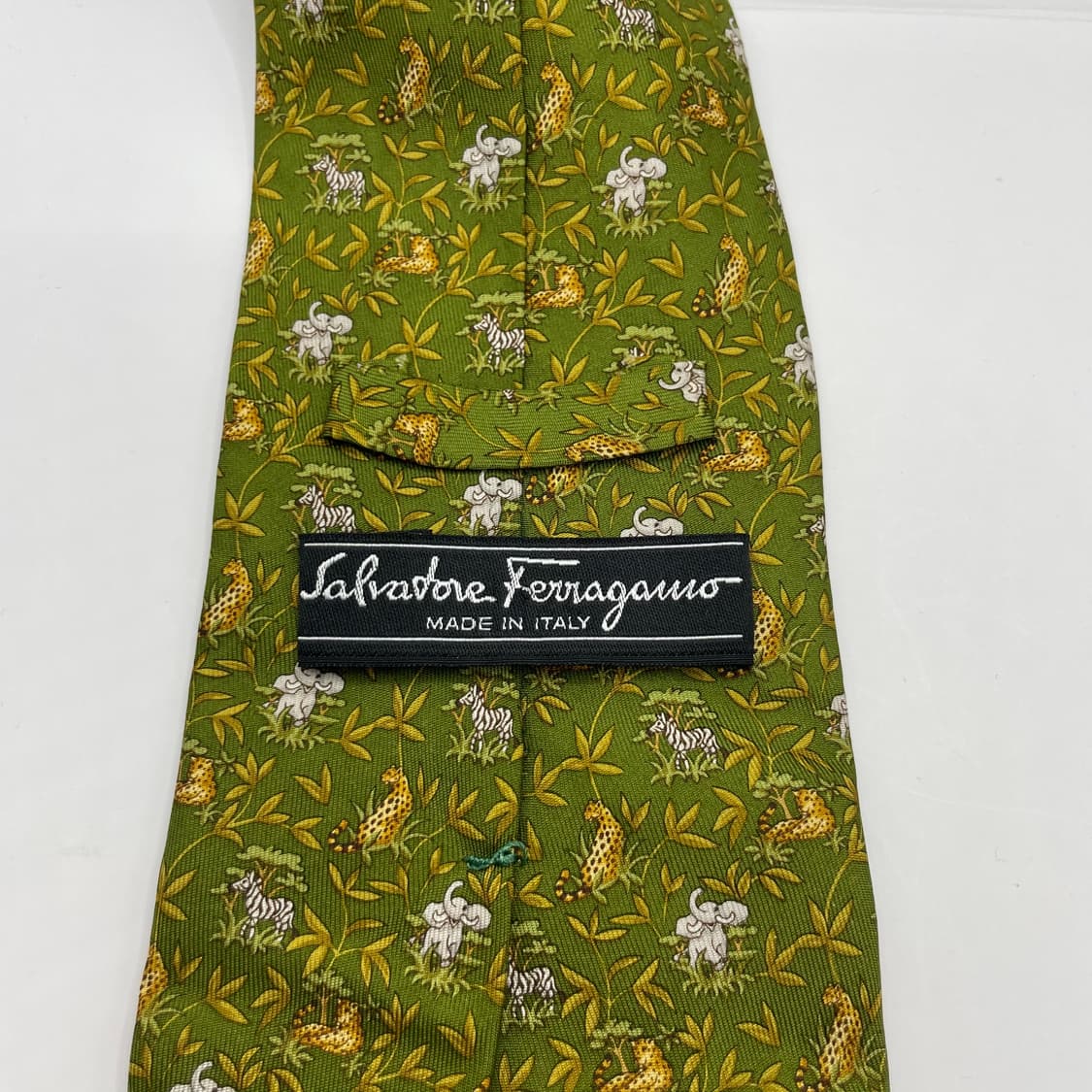 569) (Ferragamo) 살바토레페레가모 패턴 넥타이 상품이미지5