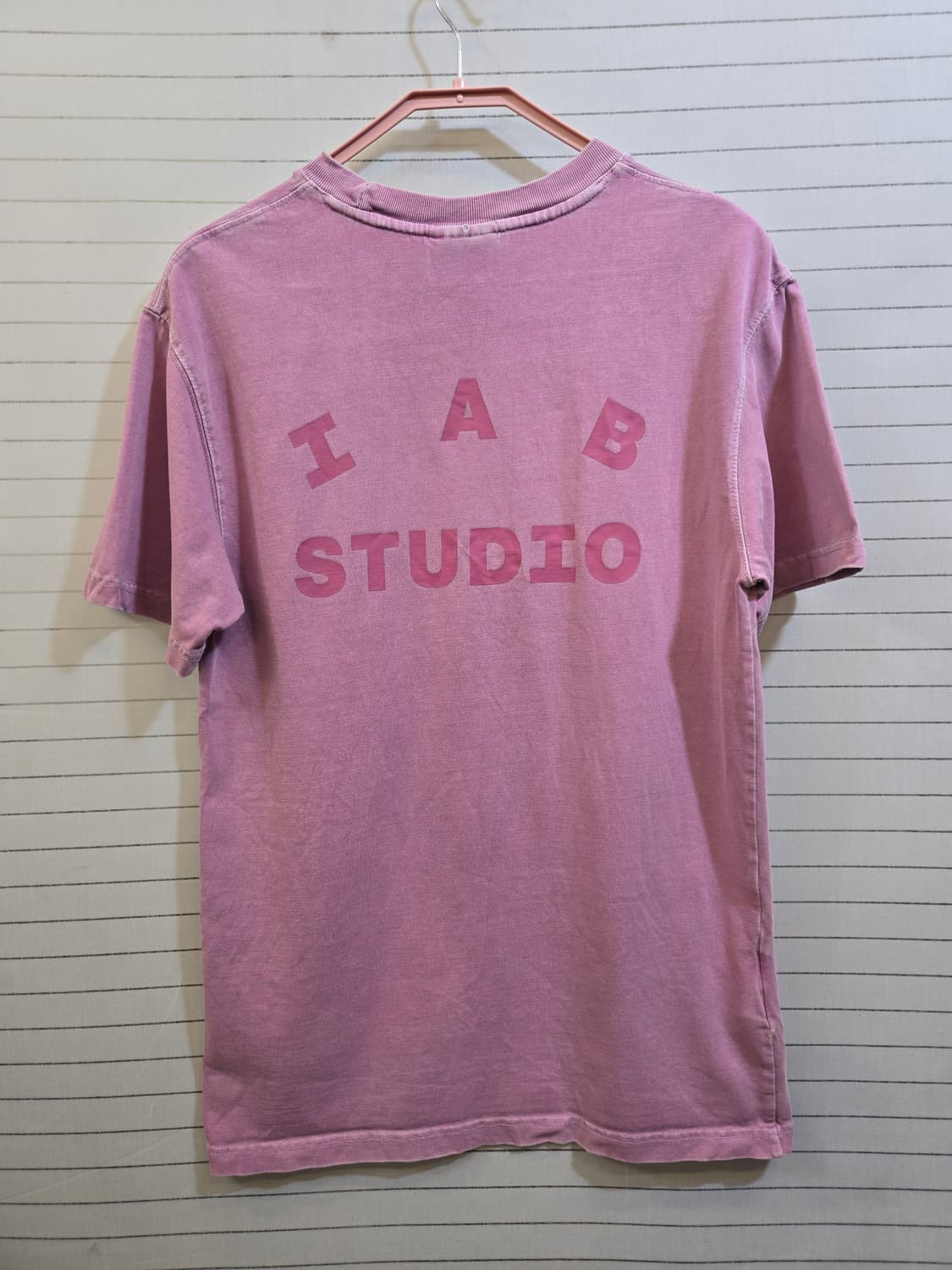 IAB STUDIO 반팔 티셔츠 핑크 상품이미지7