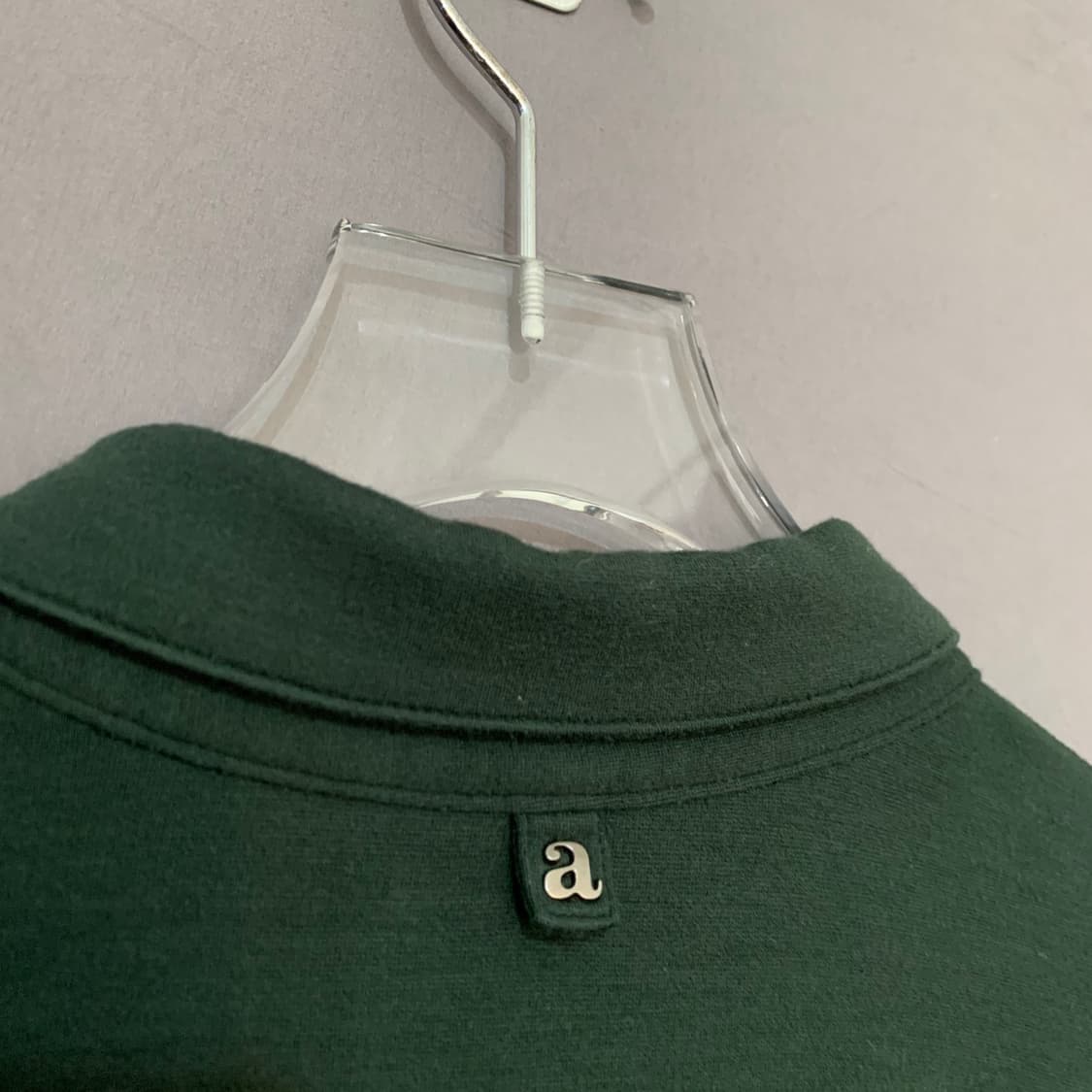 M ALLEGRI 알레그리 딥그린 PK 긴팔 카라티 상품이미지3