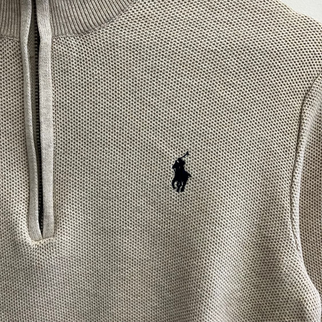 57 폴로 반집업 하프넥 코튼니트 상품이미지7