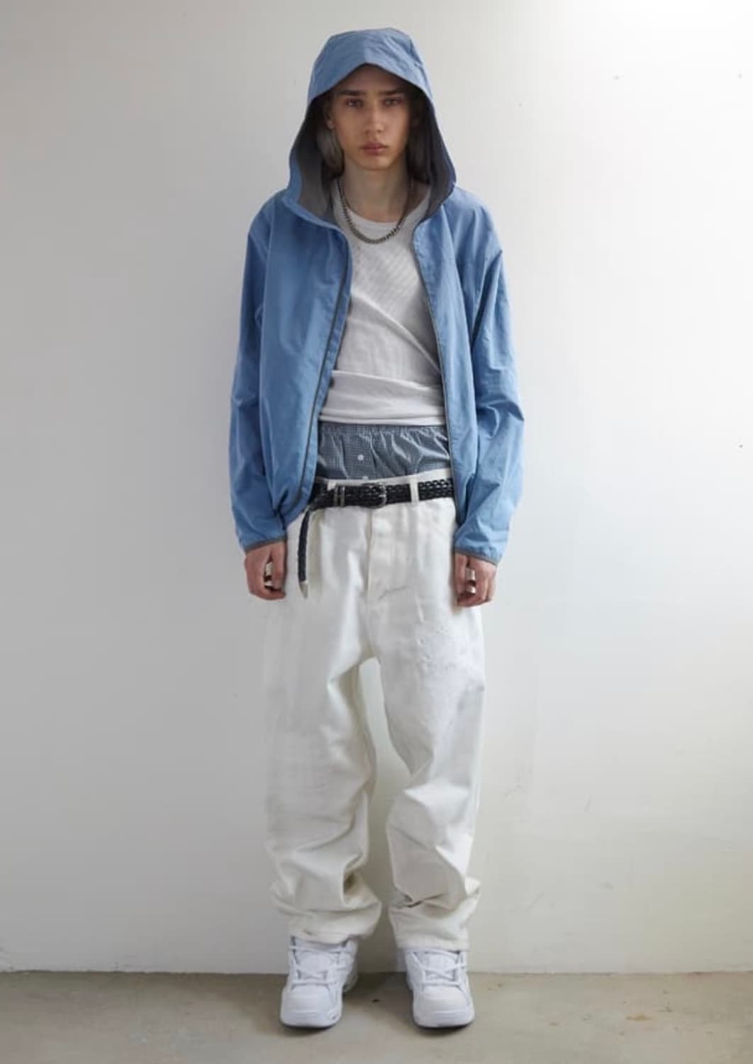 파아카이브 화이트 더티 워시드 데님 상품이미지1