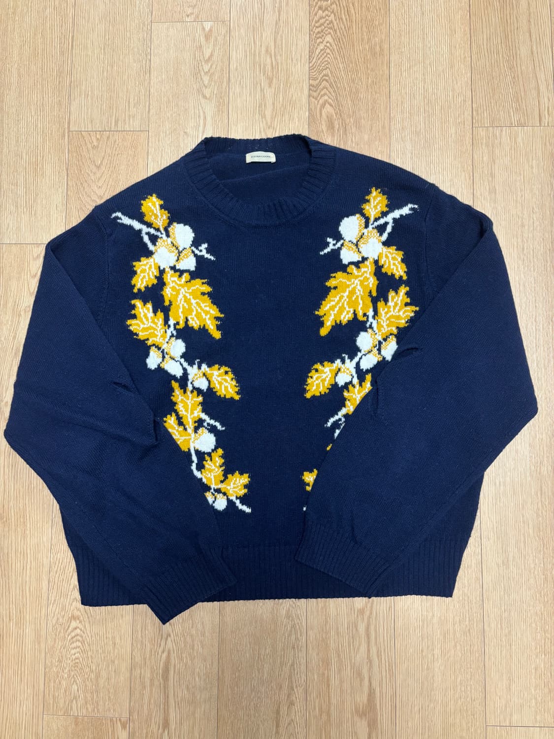 (Xl)stefan cooke oak leaf knit 상품이미지1