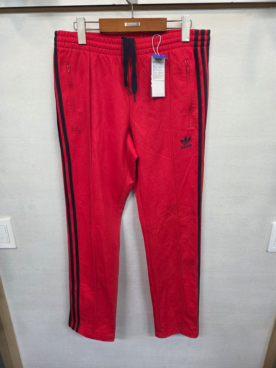 아디다스 유로파 트랙팬츠 xl 레드검 상품이미지1