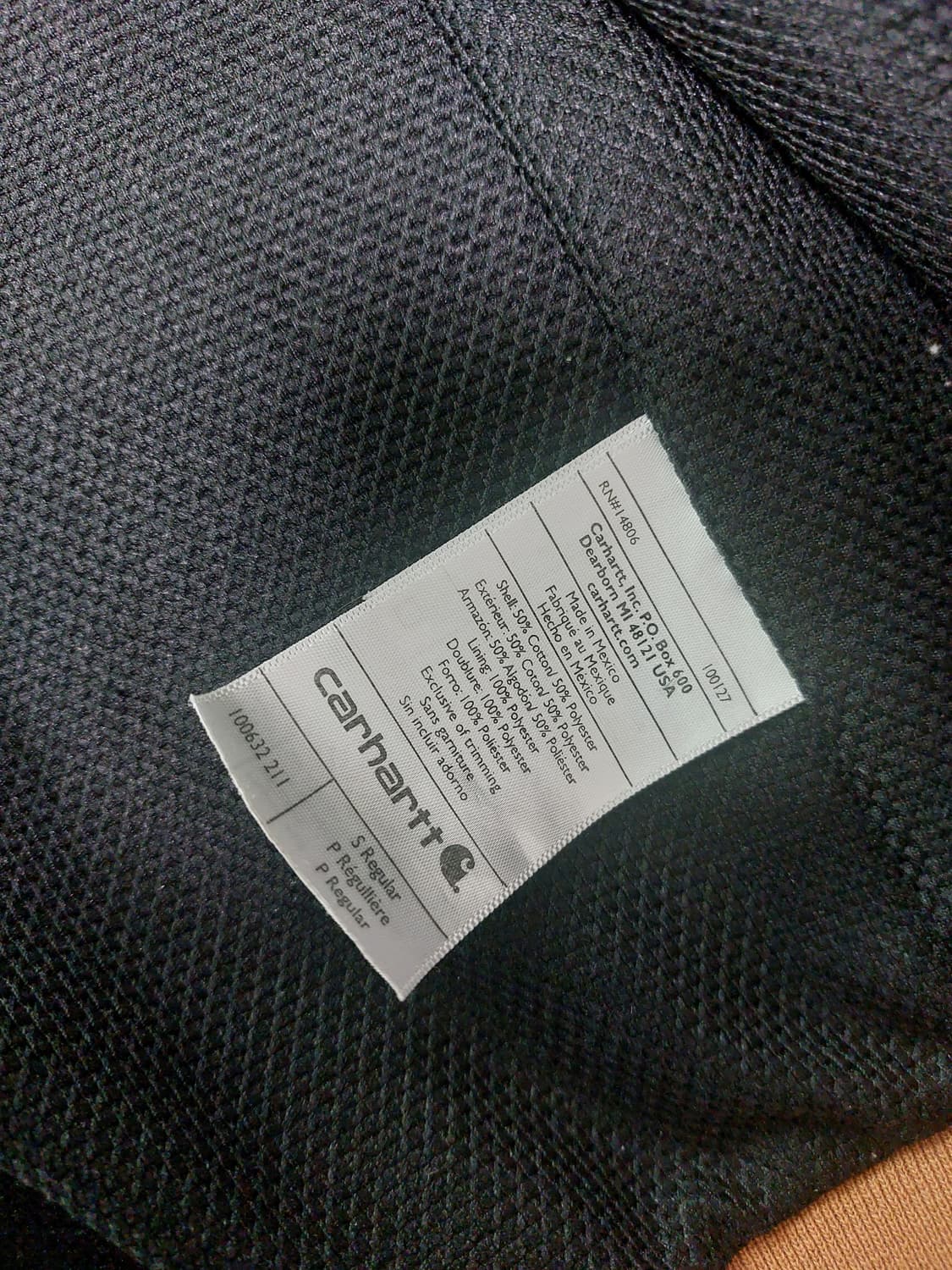 칼하트 써멀 레인디펜더 후드집업 S 상품이미지5