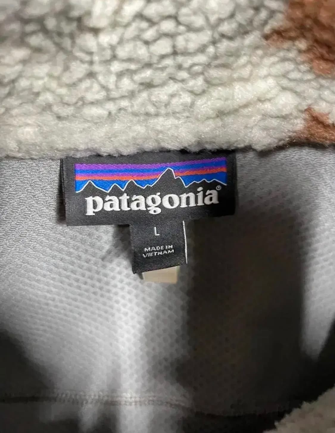 파타고니아 레트로 패턴 후리스L 상품이미지4