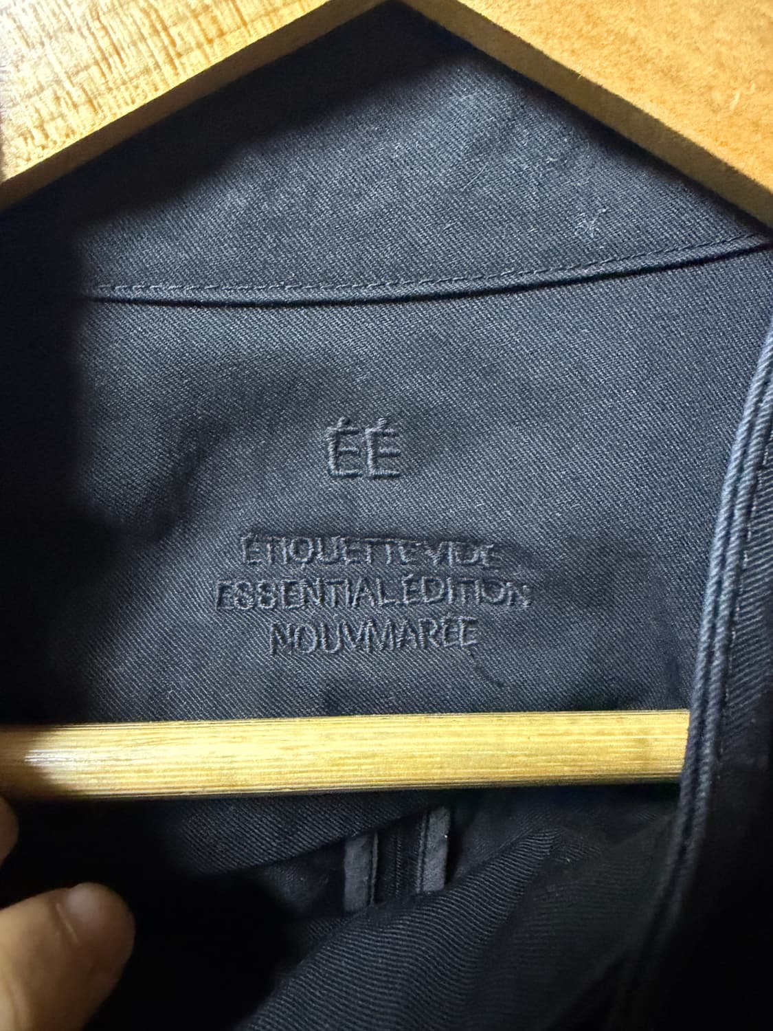 누마레 DOUBLE ZIP HARRINGTON JACKET BLACK 상품이미지3