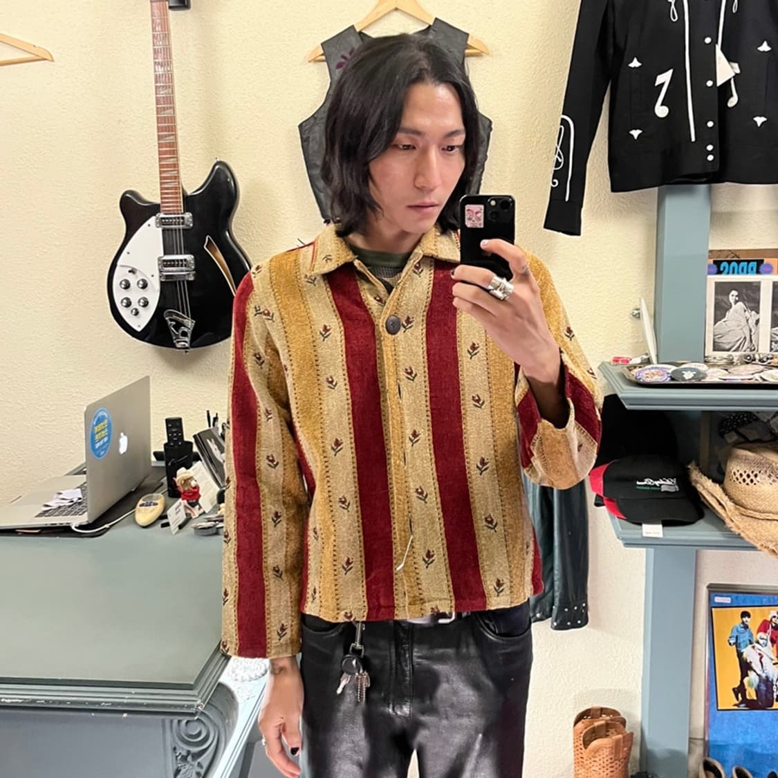 JACQUARD CARPET JACKET 상품이미지4