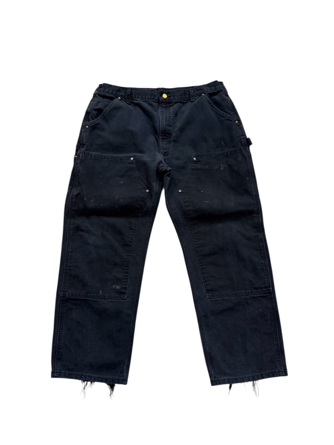 칼하트 B01 BLK BLK 더블니 워크팬츠 상품이미지1