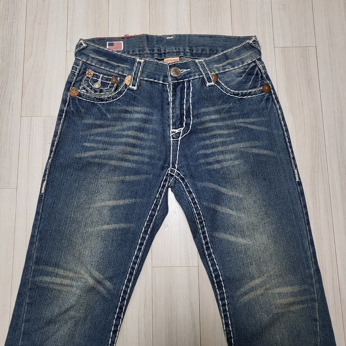 (32) usa 트루릴리전 조이 슈퍼티 플레어진 트루릴리젼 청바지 상품이미지6