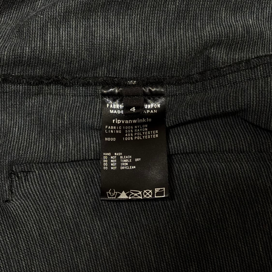 [4] 립 반 윙클 나일론 풀집 재킷 상품이미지10