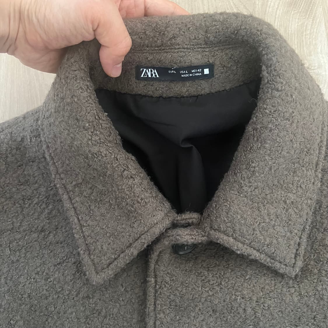 [ZARA] 자라 크롭 혼방 미니멀 자켓 상품이미지2