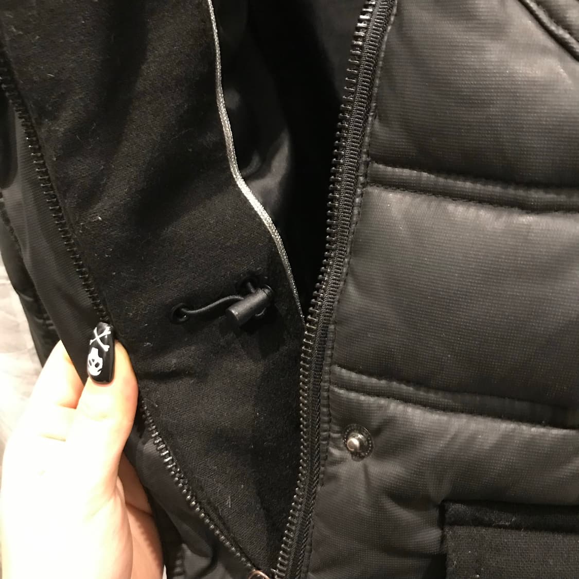 Guess 게스 고스펑크 레더 무스탕 자켓 상품이미지7