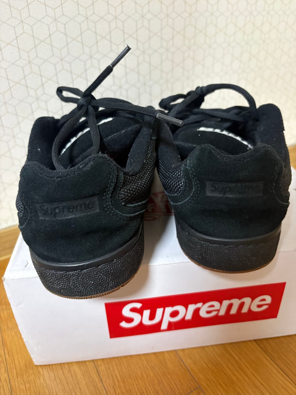 반스 슈프림 스피드 블랙 270 us9 상품이미지3