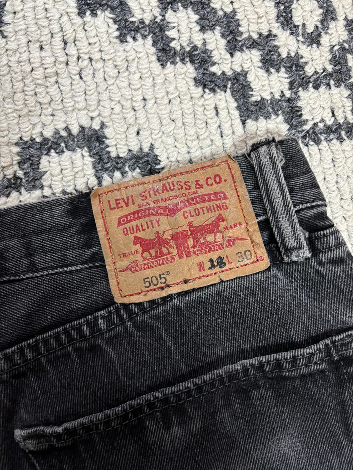 급처) 리바이스 빈티지 청스커트 상품이미지3