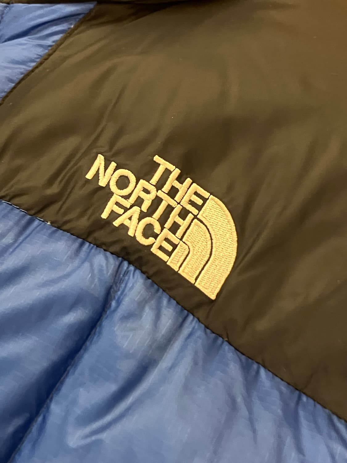 노스페이스 로체 800필파워 구스다운 패딩 블루 100 #csz2628 상품이미지4