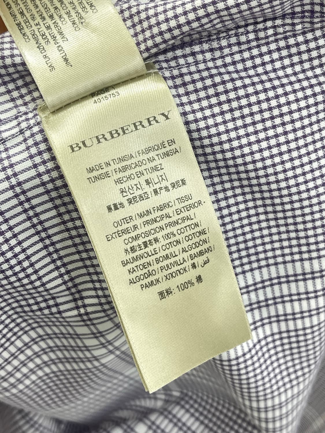 버버리 남성 남방 상품이미지8