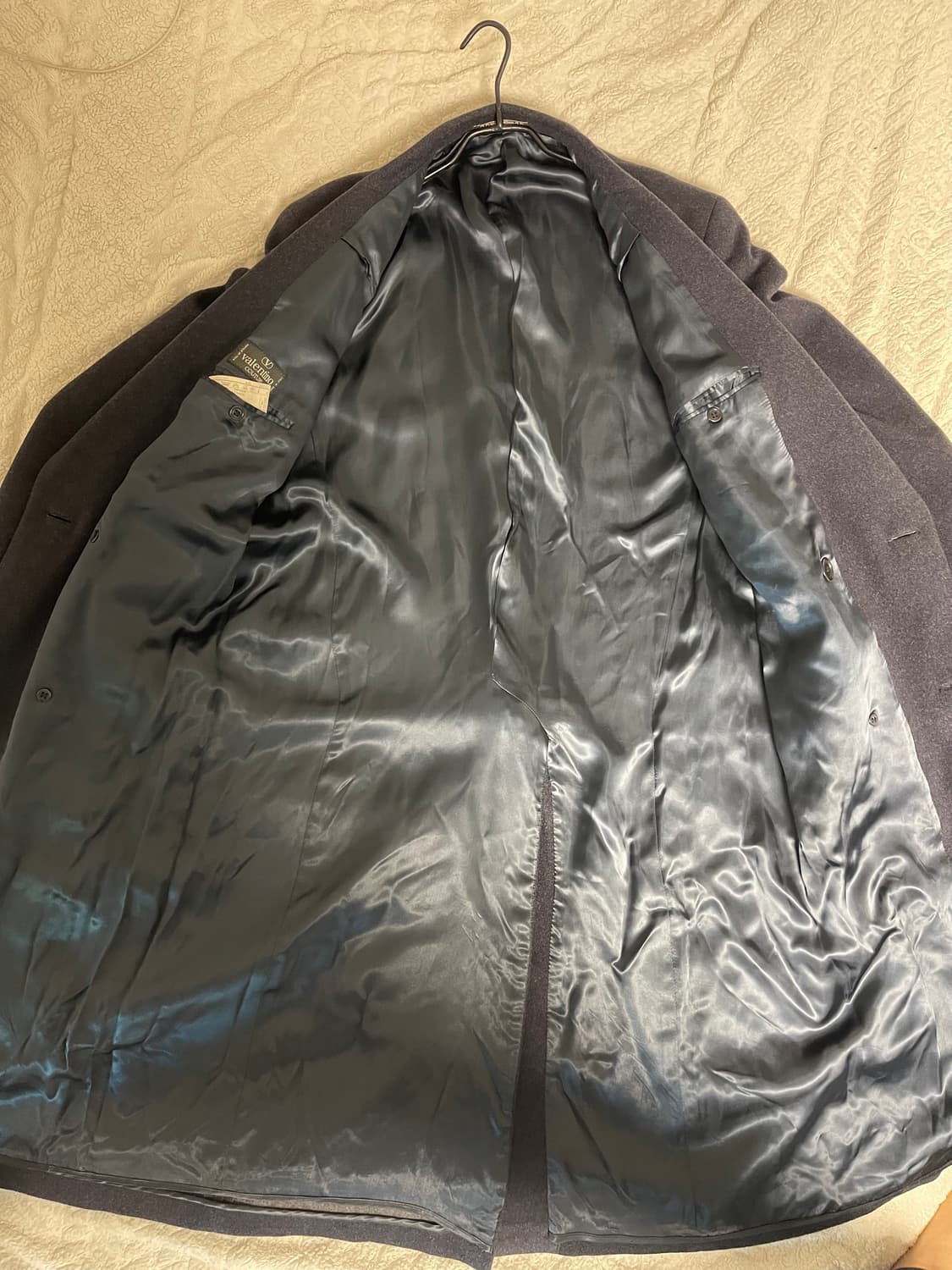 빈티지 발렌티노 꾸뛰르 캐시미어100%더블 롱 코트 48R 상품이미지5