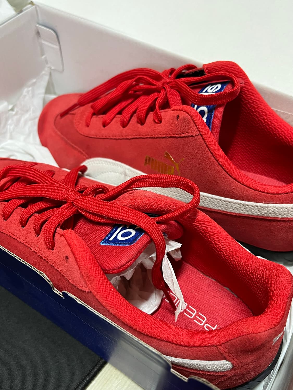 푸마 스피드캣 OG 스파르코 리본 레드 화이트 상품이미지2