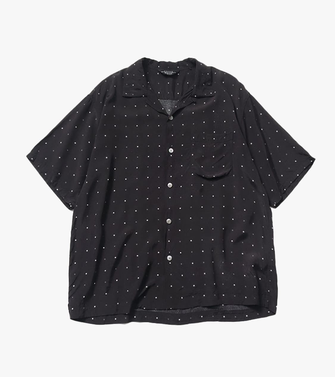 UNUSED - RAYON OPEN COLLAR SHIRT 상품이미지1