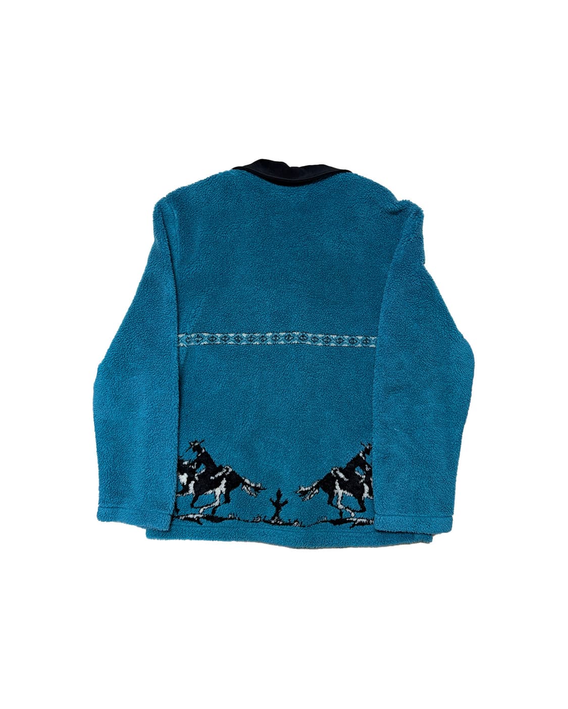 빈티지 카우보이 패턴 플리스 자켓 상품이미지5